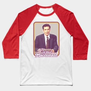 Norm Macdonald // Retro-Style Fan Art Design Baseball T-Shirt